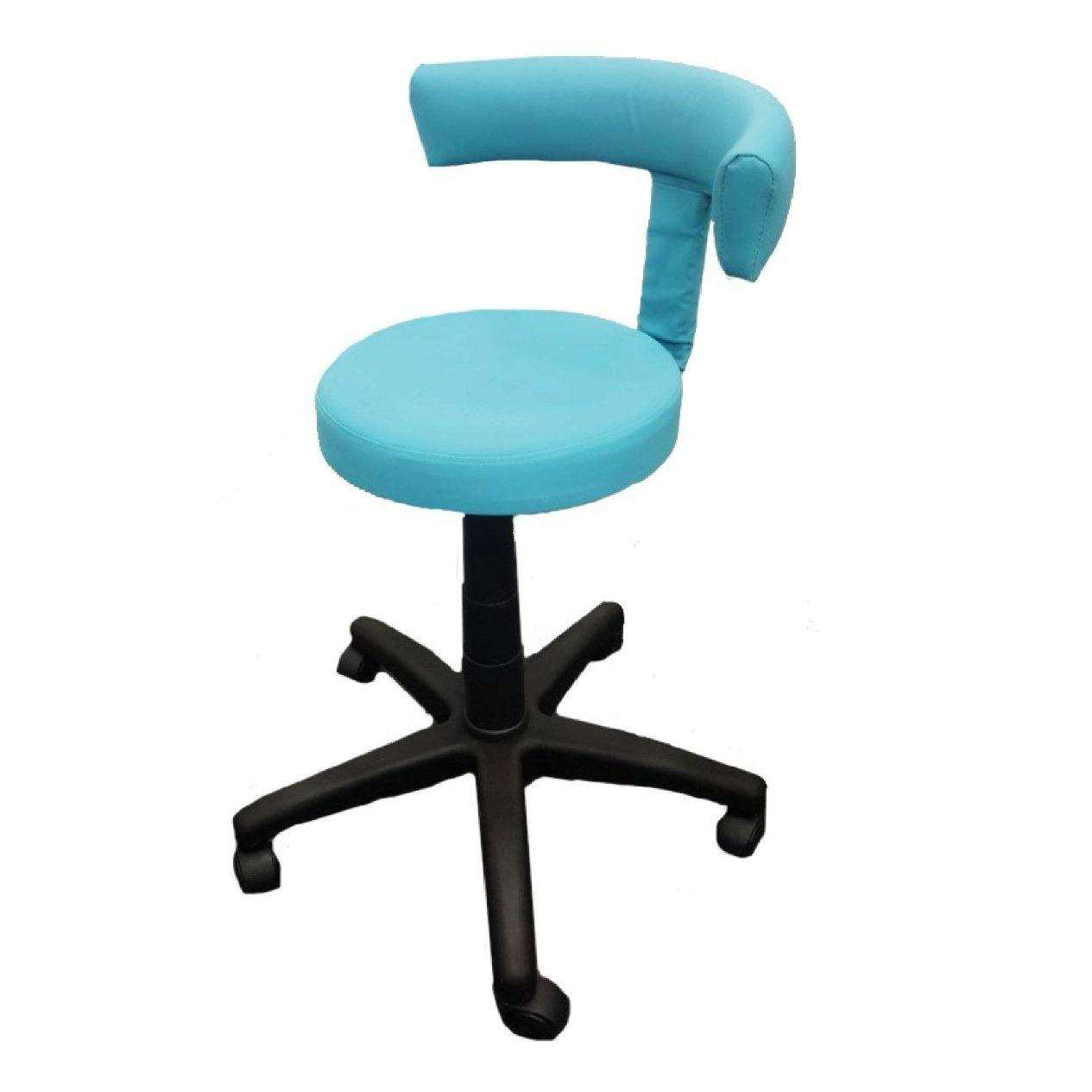 Tabouret avec dossier réglable en hauteur