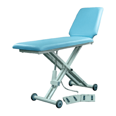 Divan d’examen à 2 articulations électriques