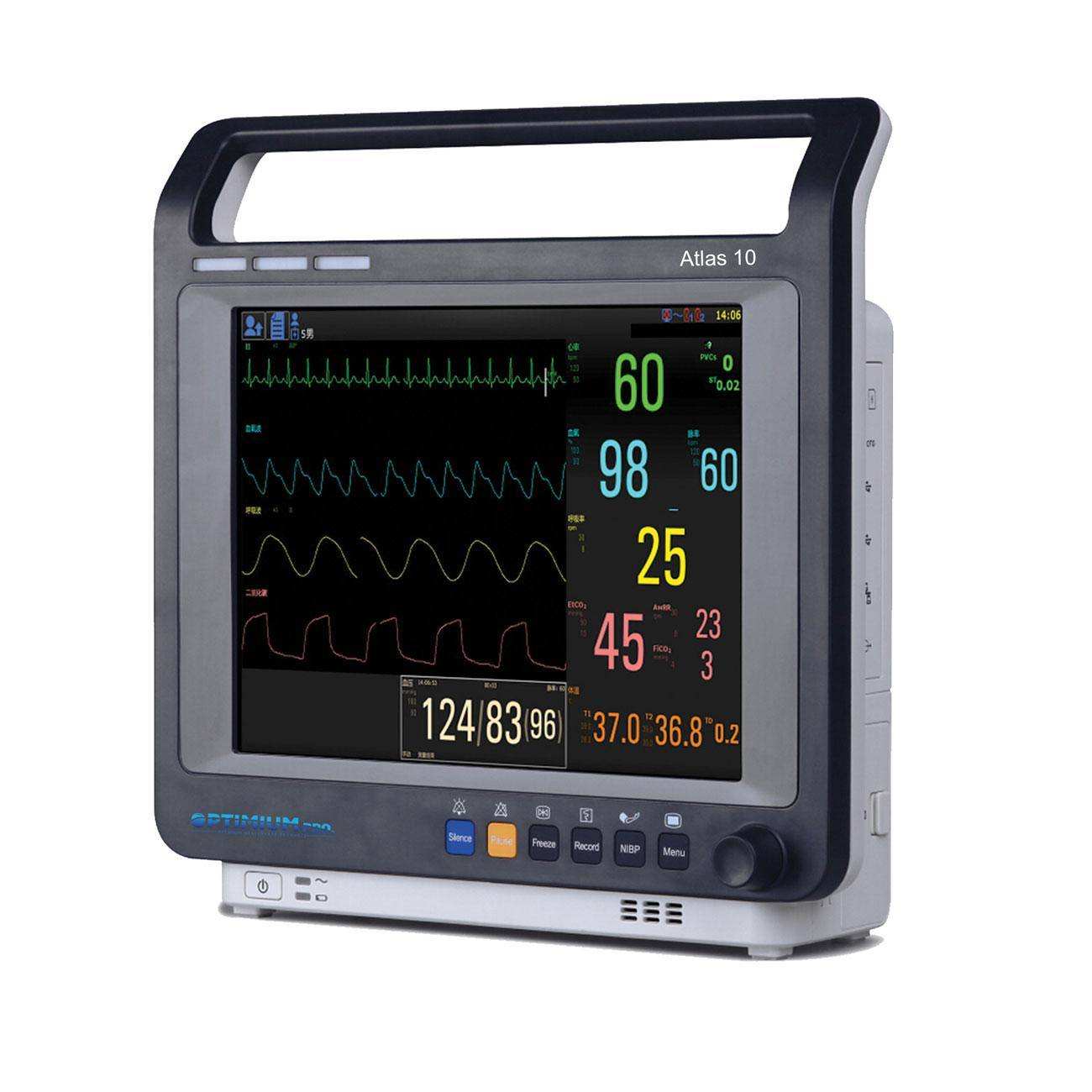 Moniteur de surveillance multi paramètres 12 pouces - Atlas