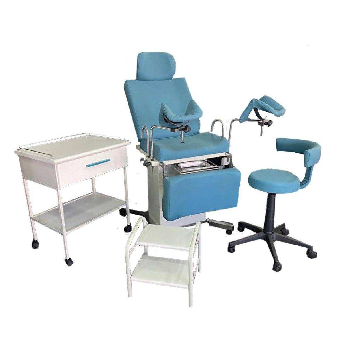 Pack divan d'examen gynécologique