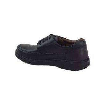 Chaussure médical pour homme en cuir