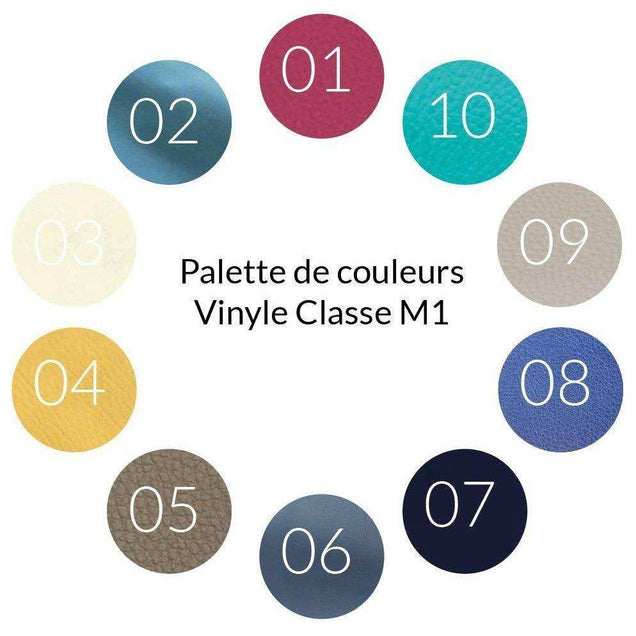 Tabouret rond roulant piètement inox