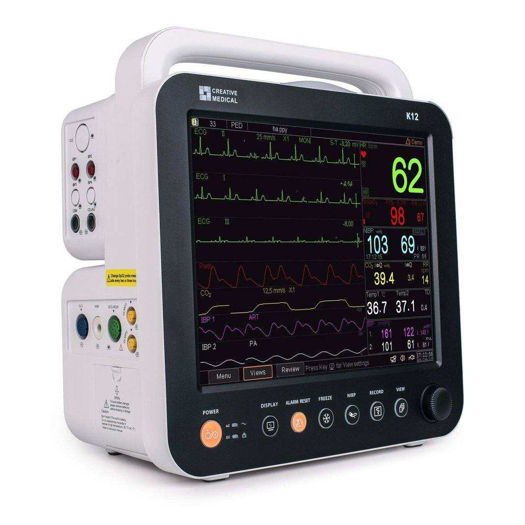 Moniteur de surveillance multi paramètres 15 pouces - Creative medical