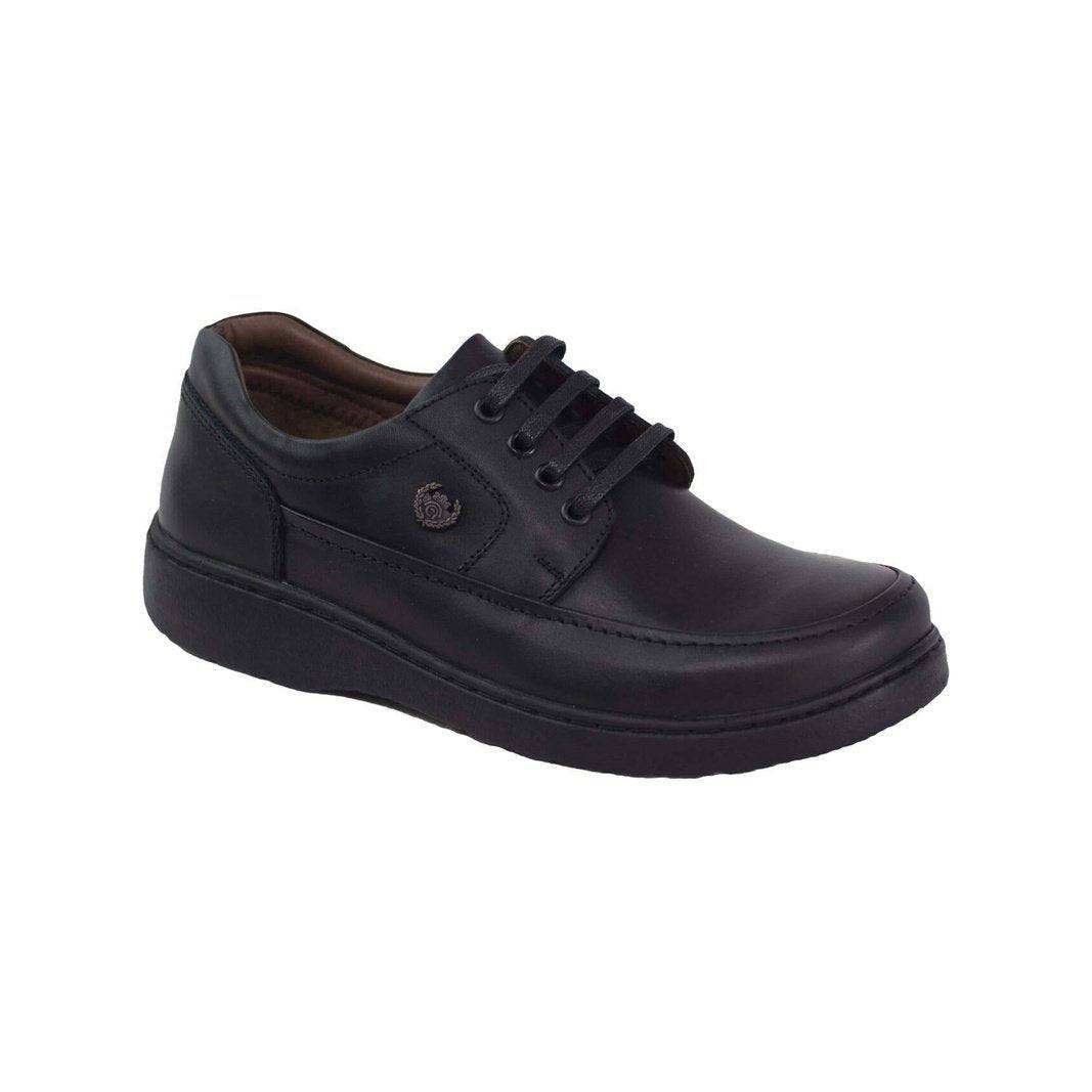 Chaussure médical pour homme en cuir