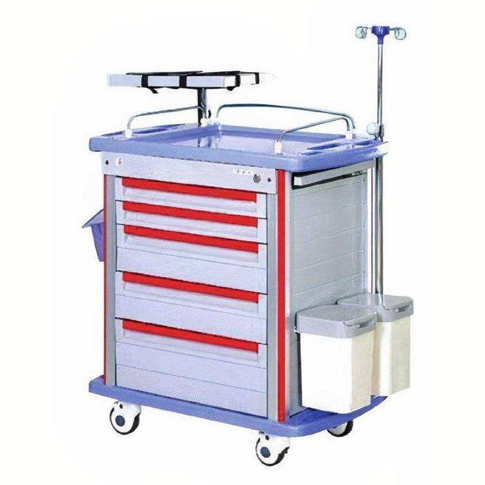 Chariot des premiers soins d’urgence en ABS