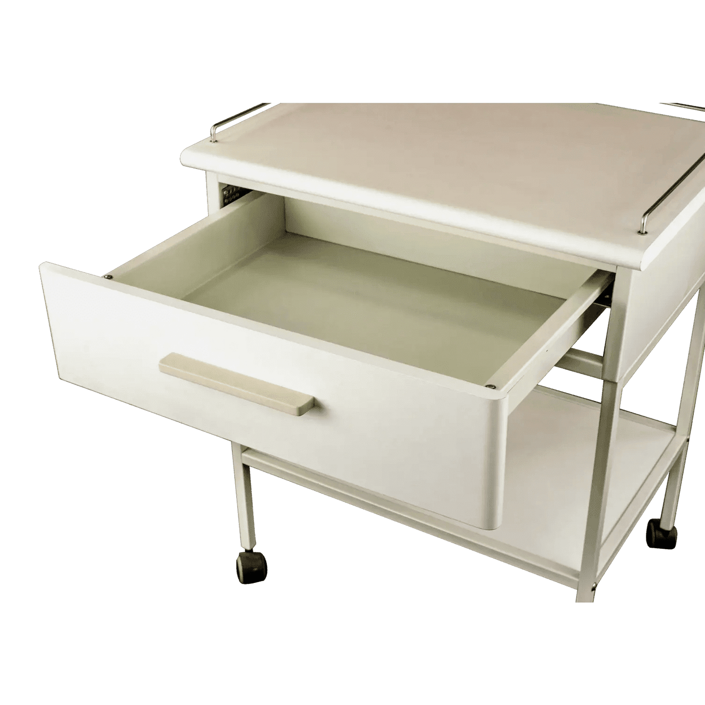 Guéridon à 2 plateaux à 1 tiroir GIIT