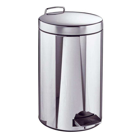 Accessoires : Poubelle à pédale en INOX 16L