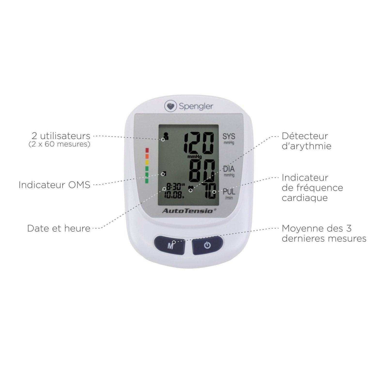 Tensiomètre électronique avec brassard SPG440 - Spengler