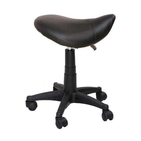 Tabouret assise selle roulant piètement plastique