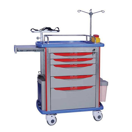 Chariot des premiers soins d’urgence en ABS