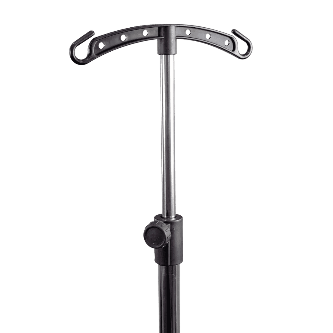 Accessoires : Potence à sérum en Polypropylène INOX 2 crochets