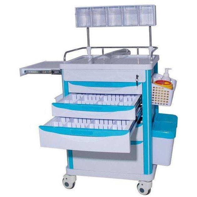 Chariot d'anesthésie en ABS