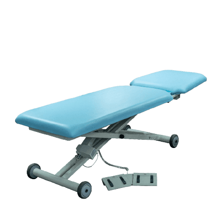 Divan d’examen à 2 articulations électriques