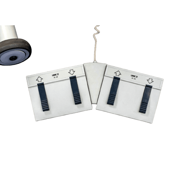 Divan d’examen à 2 articulations électriques