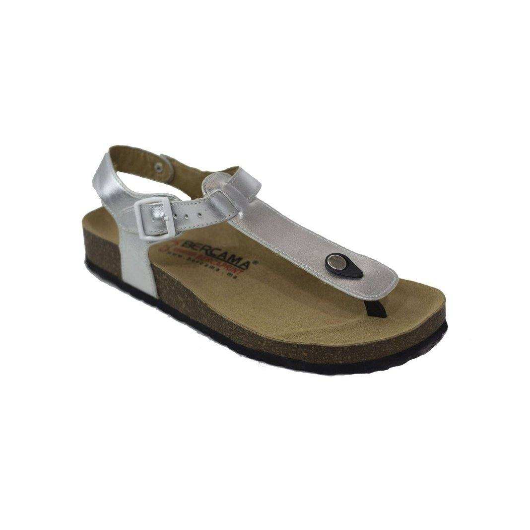 Sandale en liège avec ceinture pour femmes