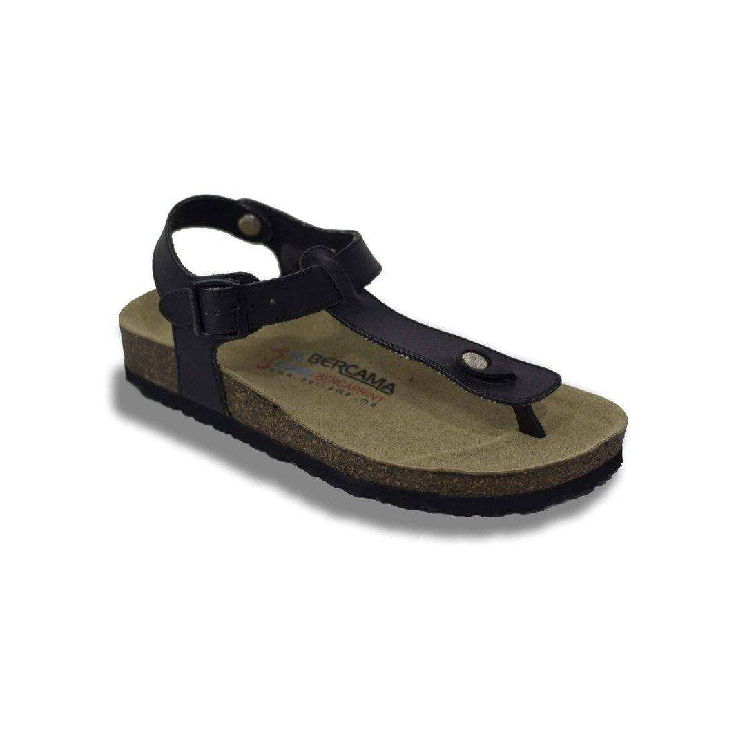 Sandale en liège avec ceinture pour femmes