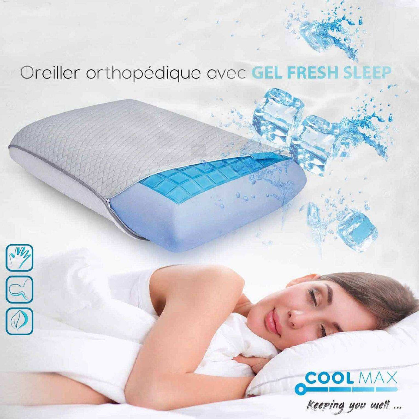 Oreiller avec GEL FRESH SLEEP