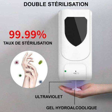 Distributeur Gel ou Savon Automatique Avec Détecteur Infrarouge de Mouvement