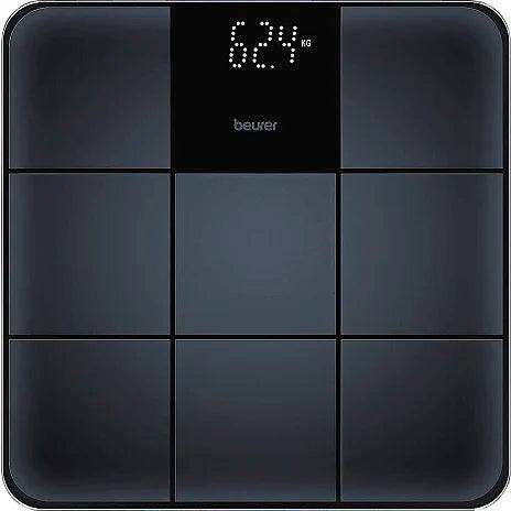 Pèse personne électronique en verre carrelé mat - Beurer