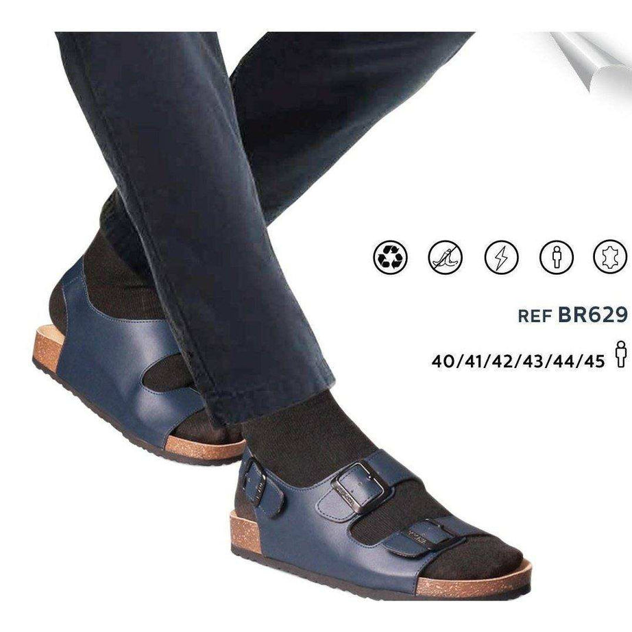 Sandale en liège avec ceinture pour hommes