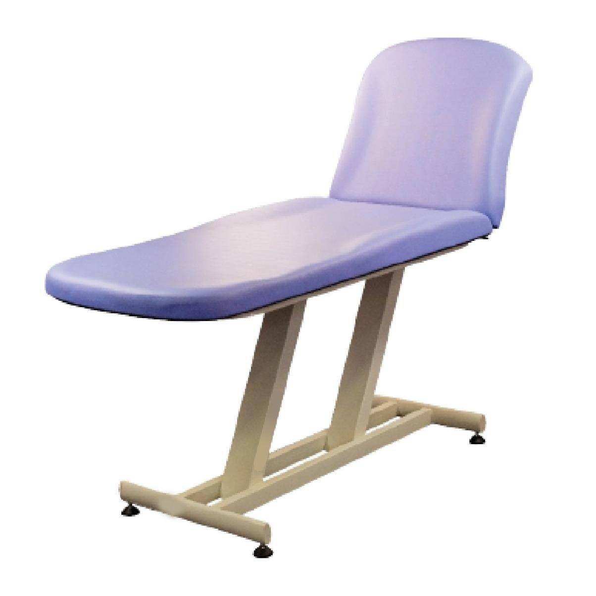 Divan d'examen avec une articulation sur 2 colonnes